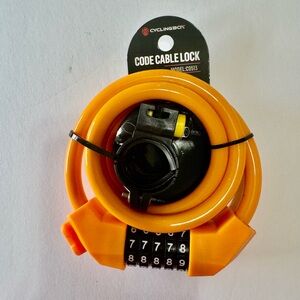Cycling Box Code Cable Lock NWT